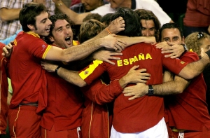 Сборная Испании [выиграла Кубок Дэвиса]