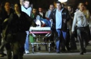 На водителя автобуса [«упало что-то сверху»]