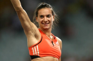 Елена Исинбаева может [прыгнуть на миллион]