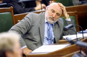 Годманис обсудит [финансовый кризис с Саркози]