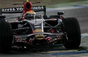 Себастьен Буэми показал лучшее время на [тестах «Формулы-1»]