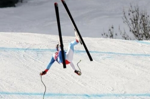 [Швецарский горнолыжник разбился] во время скоростного спуска