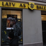 Арестован подозреваемый [в разгроме магазина Latvijas Balzams]