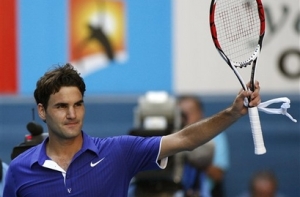 Федерер  [с огромным трудом] пробился в 1/4 первенства Австралии