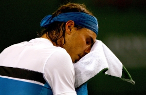 Надаль, [отыграв пять матч-болов],вышел в 1/4 финала турнира в США