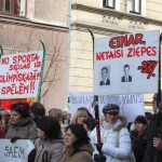 В Риге проходит [массовое шествие учителей]