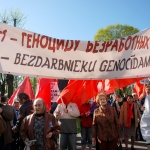 В Риге прошел [Марш евробезработных]
