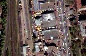 В Москве [обрушилось здание рынка]