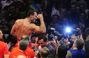 [Кличко выиграл] поединок с Чагаевым