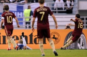 [Сборная России по футболу] разгромила Финляндию