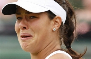 Ана Иванович [покинула корт до окончания матча]