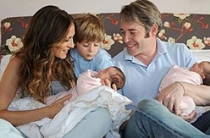 Сара Джессика Паркер [показала своих детей]