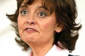 Жена экс-премьера Великобритании [могла заболеть свиным гриппом]