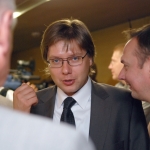 Мэром Риги [избран Нил Ушаков]