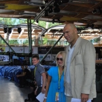 Валуев и Басков [открыли первый день «Новой волны»]