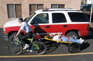 Таллинские парамедики [пересядут на велосипеды]