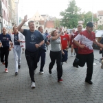 За забегом «Ритм сердца - Балтии» [наблюдали сотни тысяч человек]