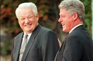 Times: в Вашингтоне Ельцин [пошел ночью за пиццей в одном белье]