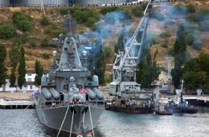 Взрыв на крейсере «Москва» [оказался задымлением]