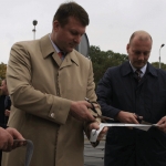 В Риге торжественно открыли подземный [пешеходный переход]