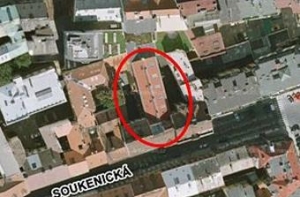 В центре Праги [обрушилось здание]