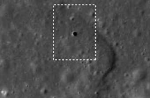 На Луне нашли [вход в подземный тоннель]