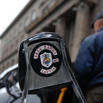 Мотоциклисты протестуют [против повышения транспортной пошлины]