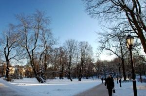 Мороз в Латвии [достиг -23 градусов]