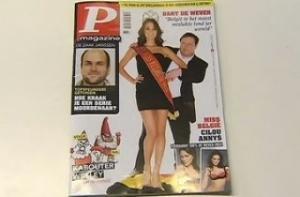 Скандал: «Мисс Бельгия» [топталась по флагу страны]