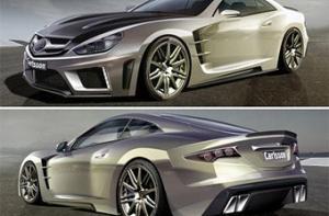Немецкий тюнер построил суперкар на базе Mercedes SL