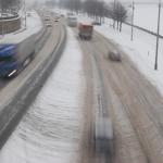 В центральной части страны осложнено движение