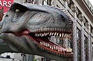 Динозавры захватили центр Лондона