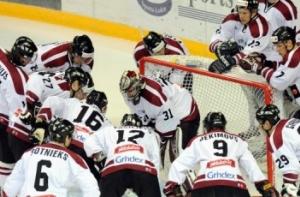 В проверочном матче хоккеисты сборной Латвия уступили Германии