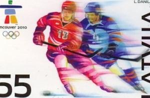 Latvijas Pasts выпустит олимпийскую марку