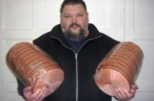 Лиепая выпустила 5 километров георгиевской ленточки