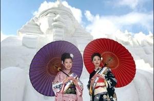 В Японии открылся традиционный «Снежный фестиваль»