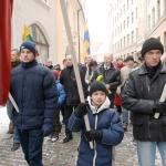 Возложение цветов у памятника свободы закончилось спокойно