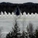 Подрывные работы на Даугаве закончены