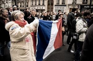 Французы вышли на общенациональную забастовку