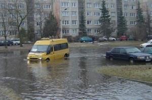 Наводнение в Литве: более 50 человек эвакуированы