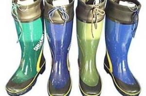 Губернатору Петербурга Матвиенко подарили сапоги