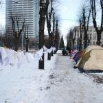 Палаточный городок исчезнет 1 мая