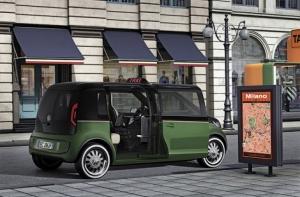 Концерн VW представил в Ганновере электрическое такси
