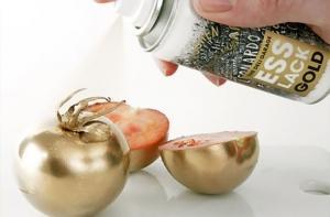 Зажиточные немцы едят позолоченные овощи и фрукты