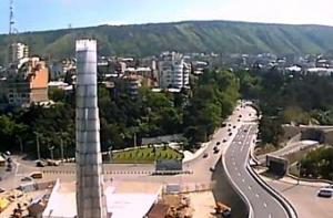 Саакашвили открыл памятник погибшим в борьбе за независимость