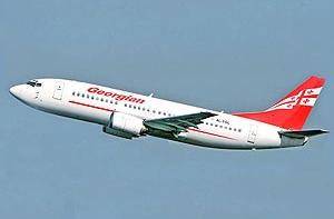 Первый чартер связал Москву и Тбилиси