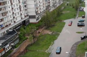 В Золитуде прорвало водопровод