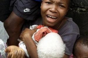 У чернокожей пары родился белый ребенок