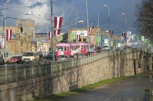 Ограничено движение по ВЭФовскому мосту