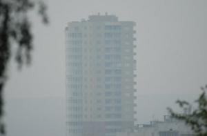 Российский смог добрался до Харьковской области